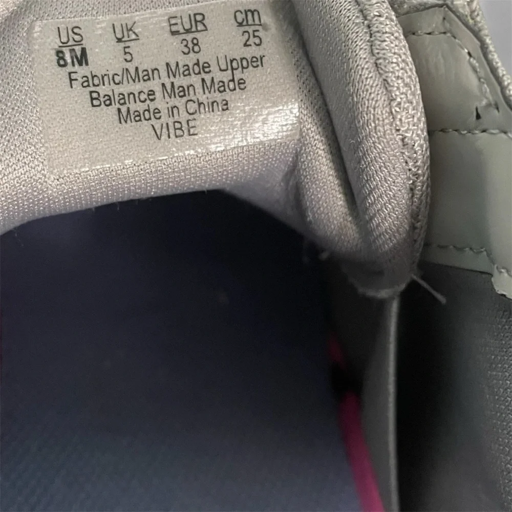 Ryka sneakers/shoes size 8 M gray with zipper front wedge style comfort footbed - Picture 6 of 10